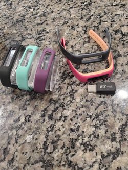 Kids Fitbit vue with bands