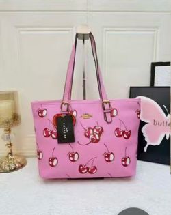 New medium size cute cherry bag