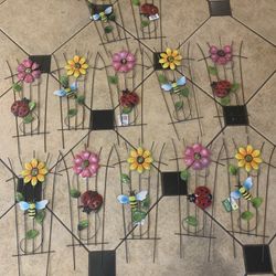 New Garden Decorative Stakes 3 For $10