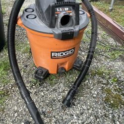 Ridgid Wet/dry Vacuum  16 Gallon WORKS GREAT!