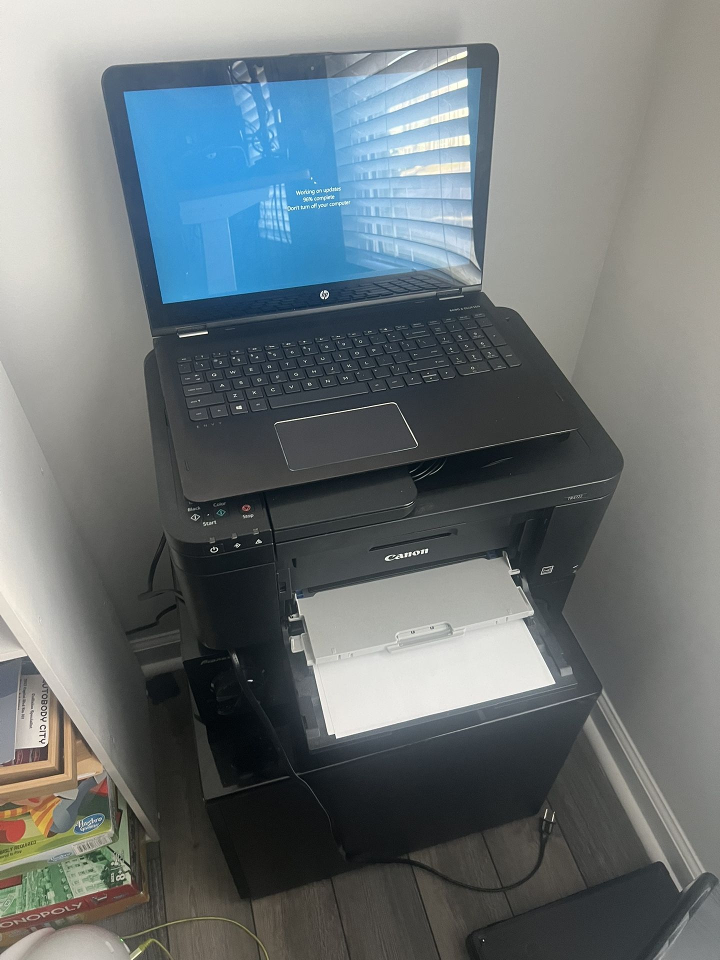 Laptop And Printer $150