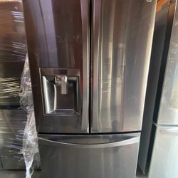 REFRIGERATOR KENMORE DARCK STEEL ✅️FREE DELIVERY ✅️ 3 DOORS