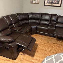 Brand New Reclining Sectional Couch