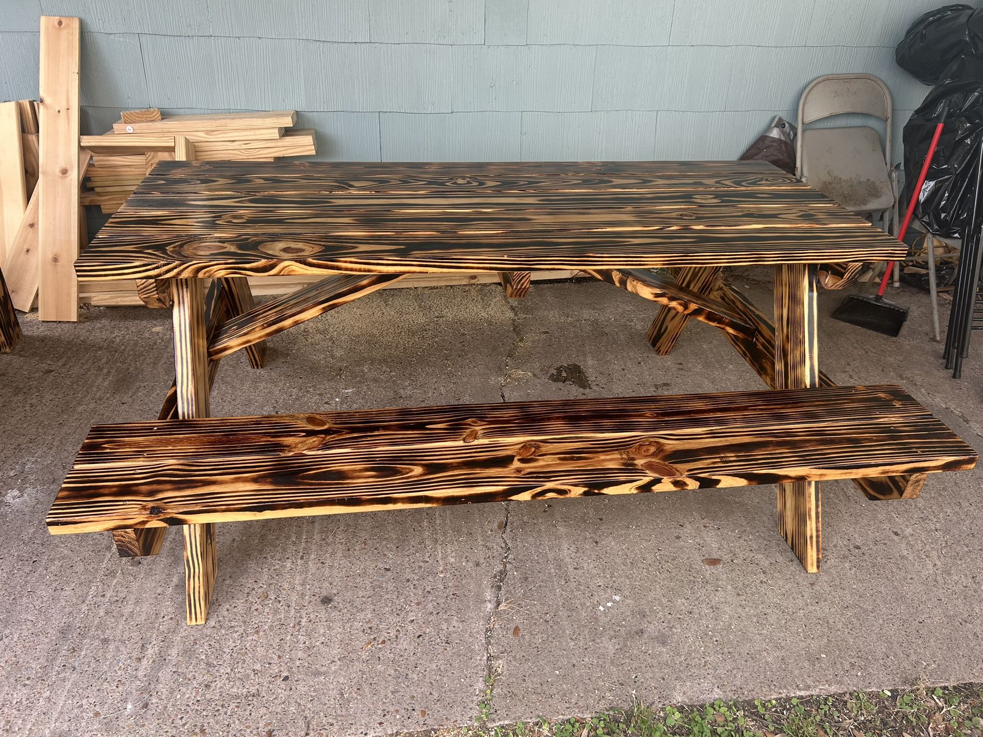 Handcrafted Picnic Tables – Built with Care, Made to Last