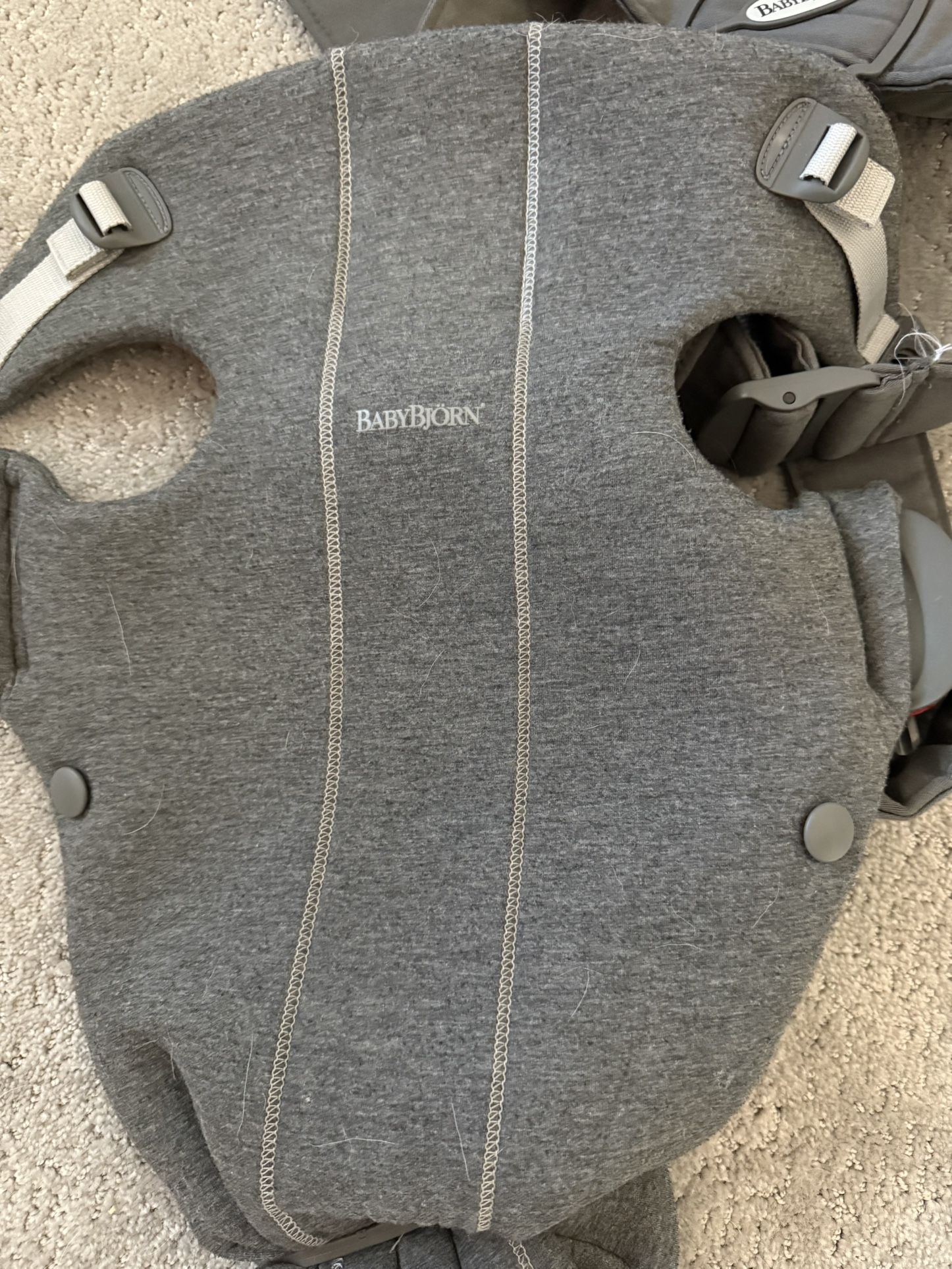 BabyBjörn Baby Carrier Mini, Dark Gray, 3D Jersey