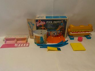 Vintage Barbie play set replacement parts