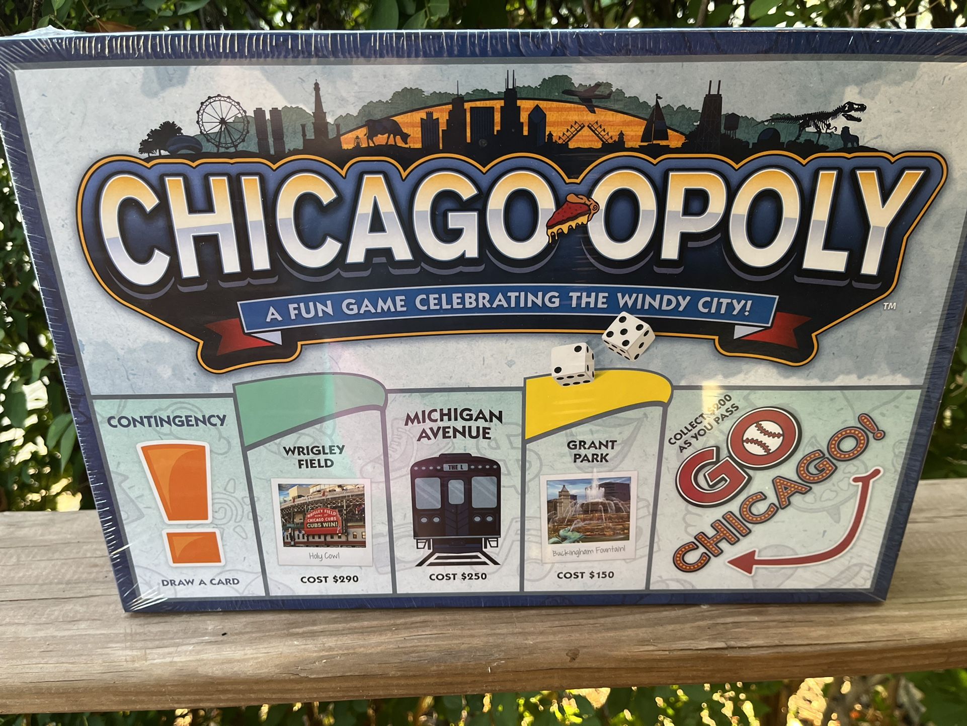 Chicago-opoly New Board Game Sealed
