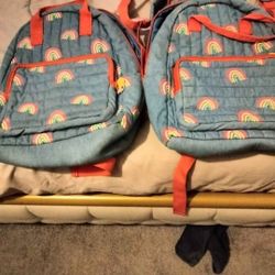 Two Small Back Packs From Target 