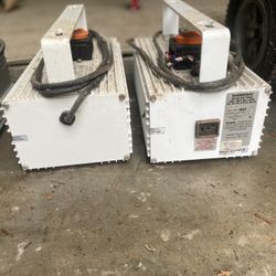 Hoods , 1000 Watt Ballasts, Bulbs, Rock Wool , Timers And Pumps 