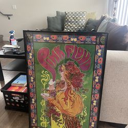 Pink Floyd poster and Frame