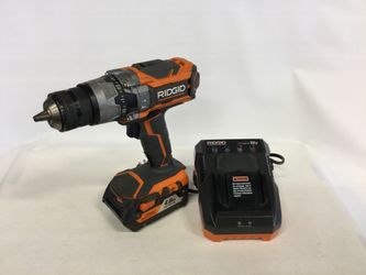 Ridged 18V 1/2” Drill/Driver R(contact info removed) with 4.0Ah Battery and Charger P817391-1