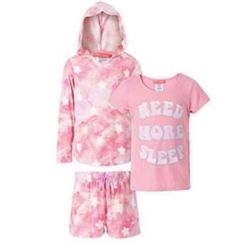 Saint Eve Youth 3-piece PJ Set pink 5/6