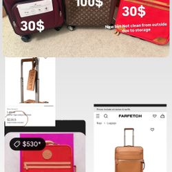 Expandable Travel Suitcase Luggage with 4  Wheels bag suitcase backpack carry on travel bag with wheels/handle 3 compartments    New / sealed packagin