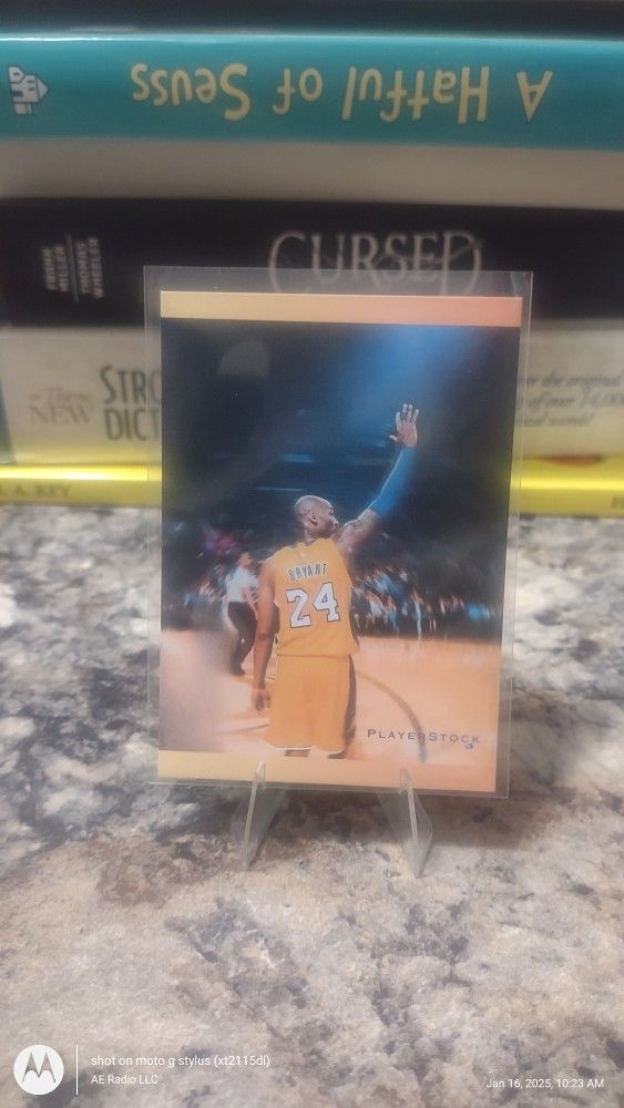 Custom Kobe Bryant Art Card By PlayerStock