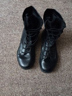 Niki military style boot