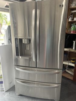 Stainless Steel LG Refrigerator