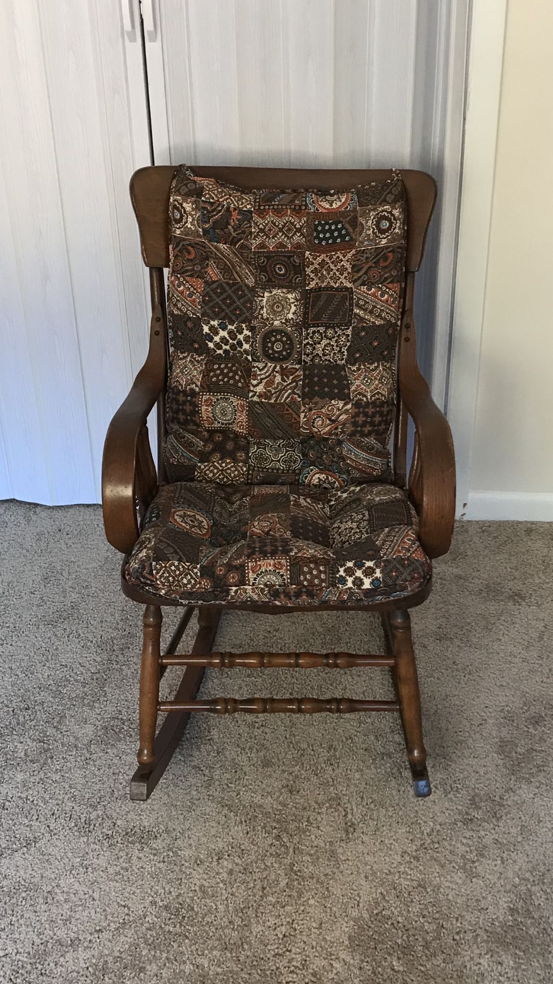 Rocking Chair with cushion $15