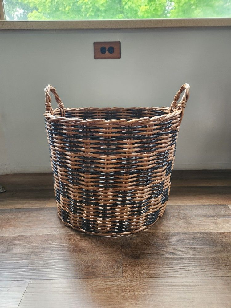 Brown And Black Basket