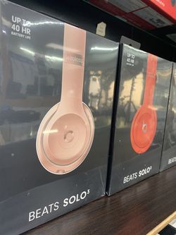 Beats Solo 3 Wireless Special Edition On-Ear Headphones Citrus Red 