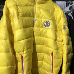 Yellow Moncler Jacket 