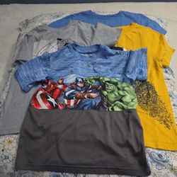 Kids Boys T Shirts Size Small 5/6