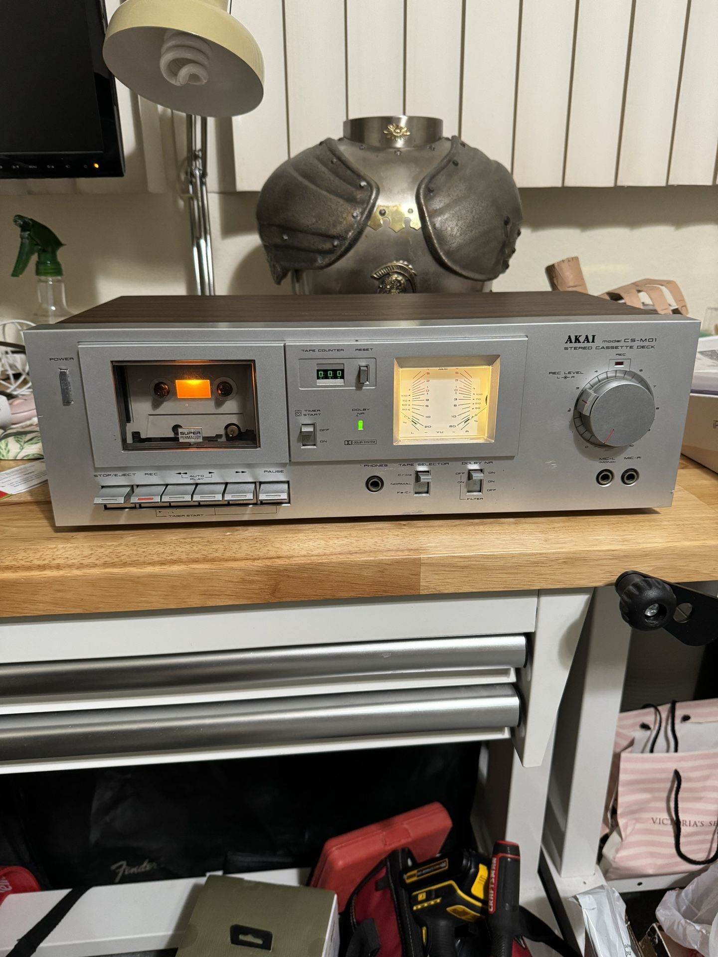 Akai CS-M01 Stereo Cassette Deck