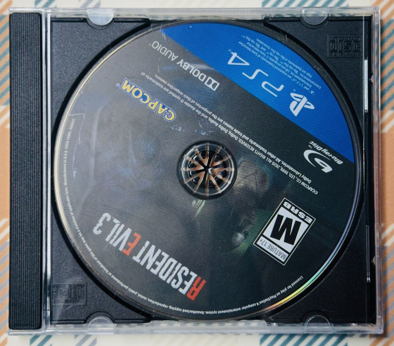 Resident Evil 3 (Sony PlayStation 4, 2020) GAME ONLY Tested/Works Fast Shipping