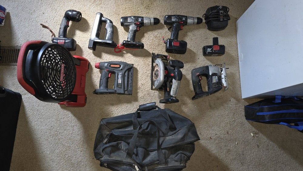 🔥 Craftsman 19.2V Cordless Tool Set – $100 for Everything! 🔥