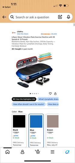 Life pro vibration plate