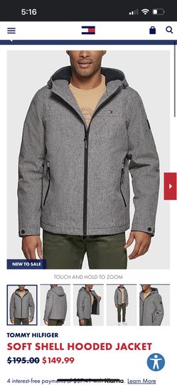 Tommy Hilfiger Jacket Water And Wind Resistant 