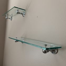 Set of Glass Shelves