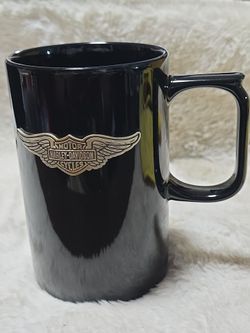 Harley-Davidson Black Ceramic Coffee Mug