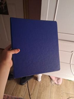 Binder with paper included