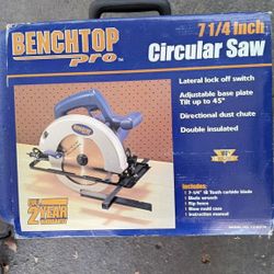 Bench trop Circular Saw