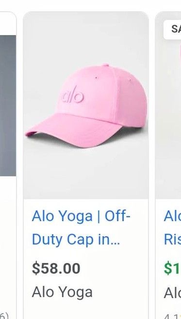 Alo Yoga Pink Hat Limited Edition 