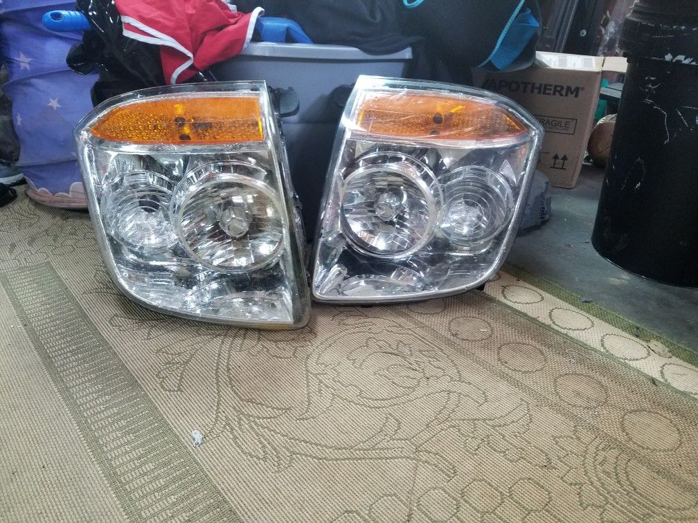 Driver And Passenger Headlight Assembly