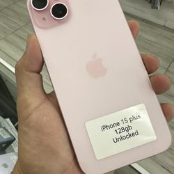 Pink 15 Plus Unlocked. Cash Or $10 Down W approval 