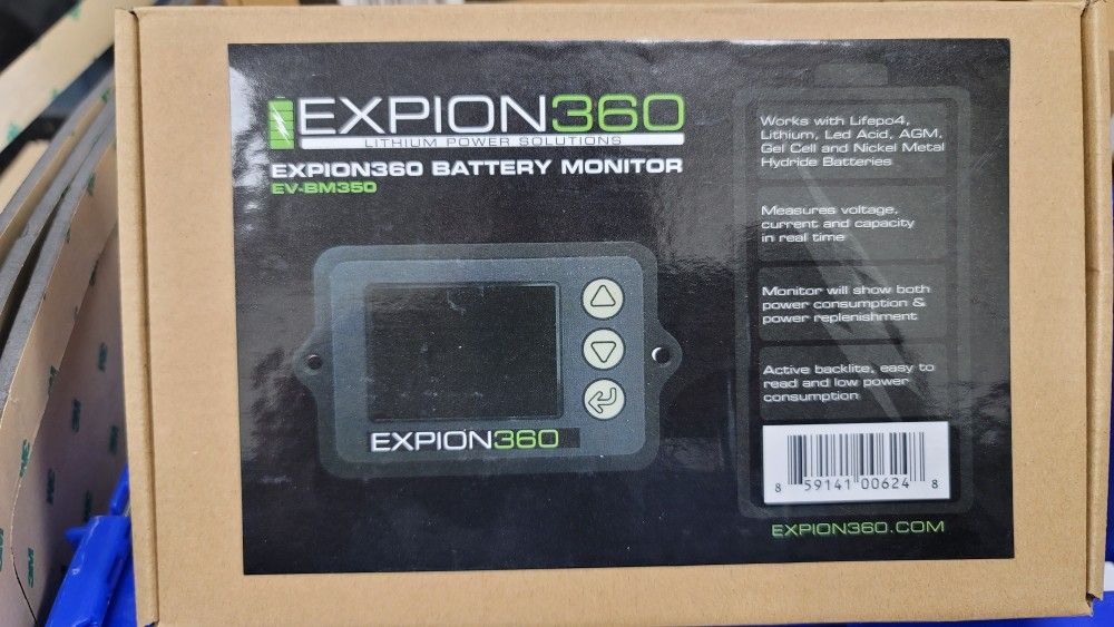 Expion360 Lithium Battery Monitor. Rv Trailer Motorhome for Sale in