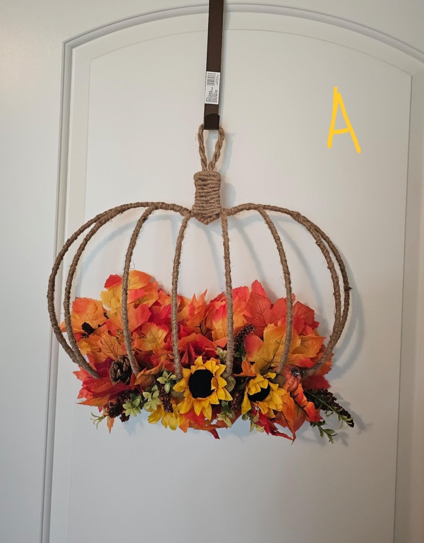 Harvest Door Wreath