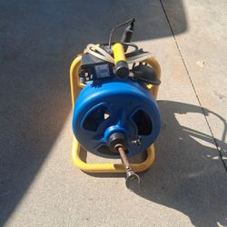 Sewer, Drain Cable Drum Machine, Snake, BrassCraft