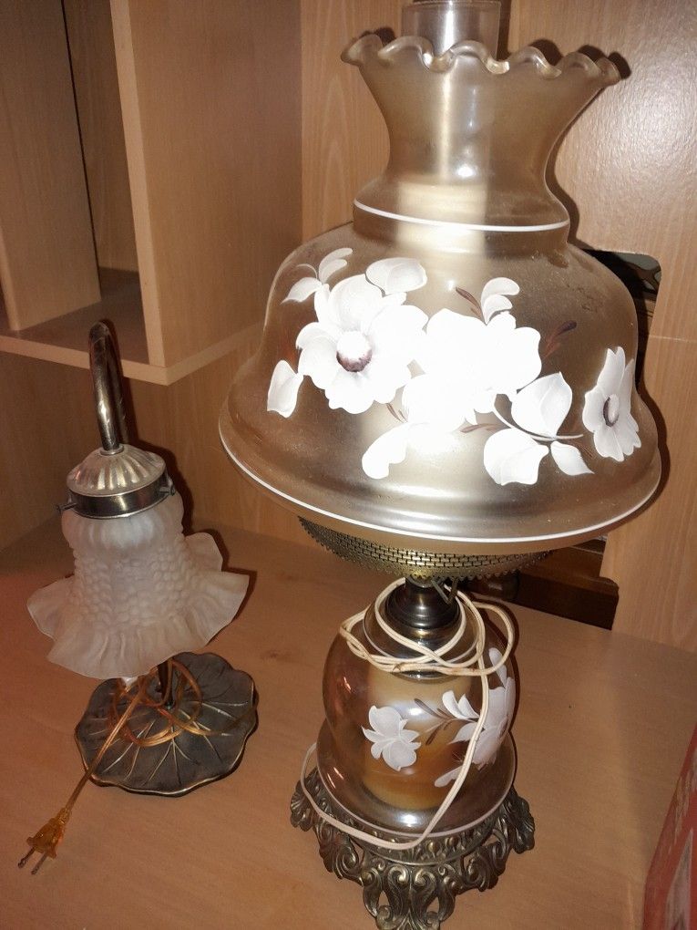 Floral Vintage Lamps
