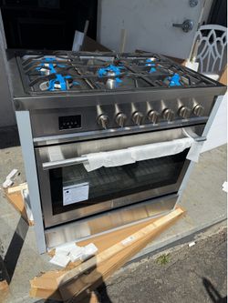 36” Pro Gas Stove Oven