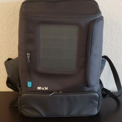 Ruk Pack Solar Backpack