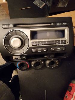 Honda fit radio