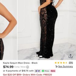 Black Holiday Dress From Fashion Nova