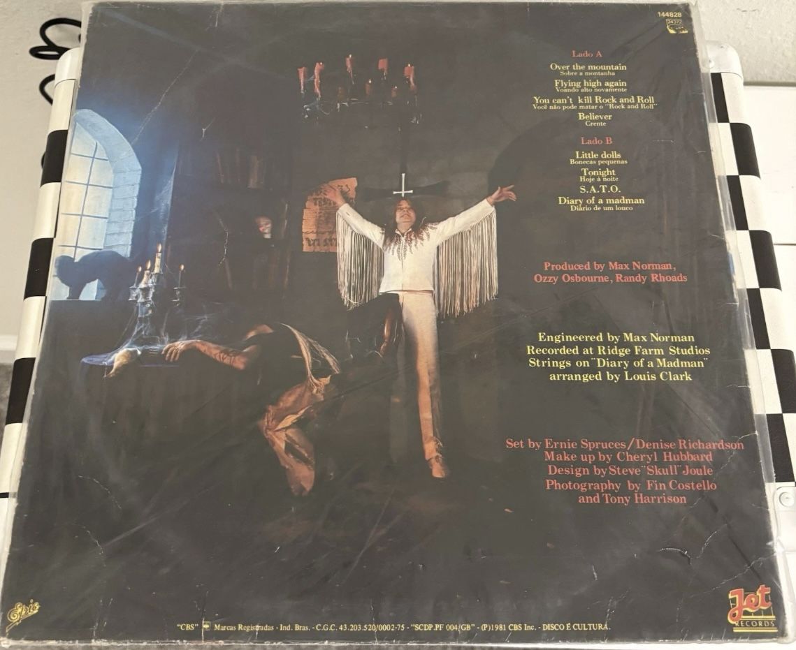 Ozzy Osbourne Centre of Eternity レコード OZZY OSBOURNE - DIARY OF