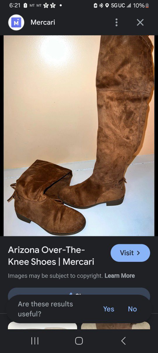 AZ  Pines Over The Knee Boot  Size 10 