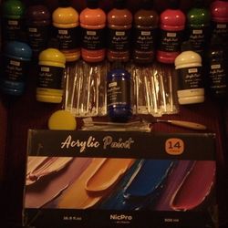 Acrylic Paint. NIC PRO 