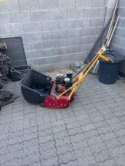 McLane 20” Front Throw Reel Mower w/grass catcher
