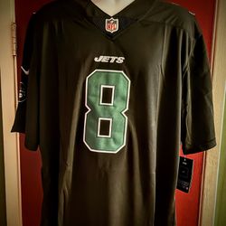New York Jets #8 Aaron Rodgers NFL Football Jersey -L.2X